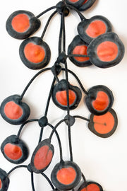 Annemieke Broenink Dubbel Dot Necklace Pumpkin