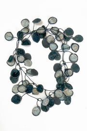 Annemieke Broenink Ink Fabric Necklace Mouse Grey