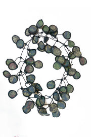 Annemieke Broenink Vintage Kimono Necklace Olive