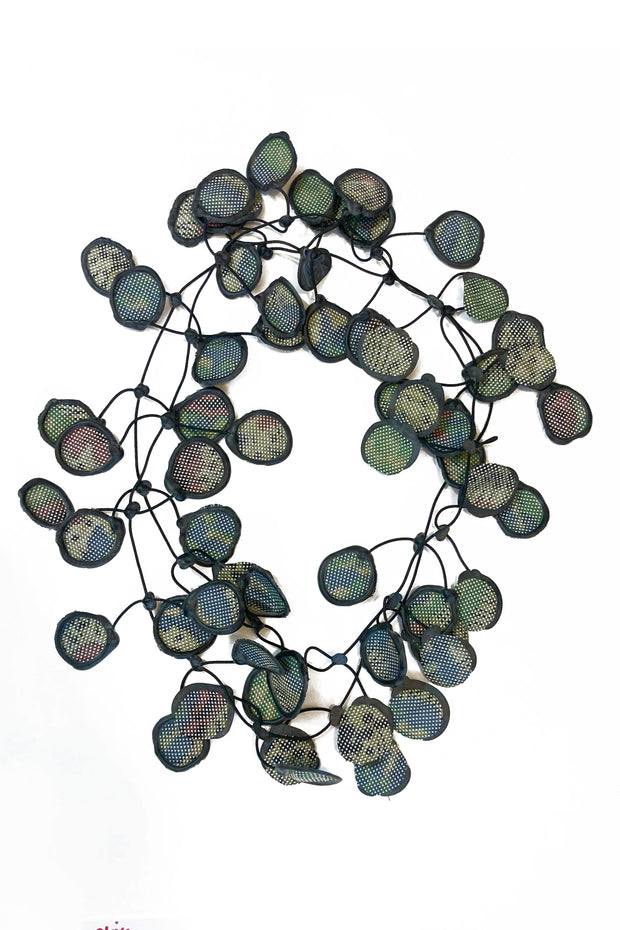 Annemieke Broenink Vintage Kimono Necklace Olive