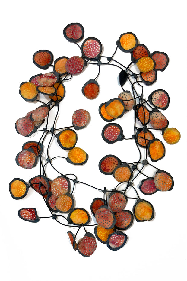 Annemieke Broenink Batiq Necklace Pumpkin