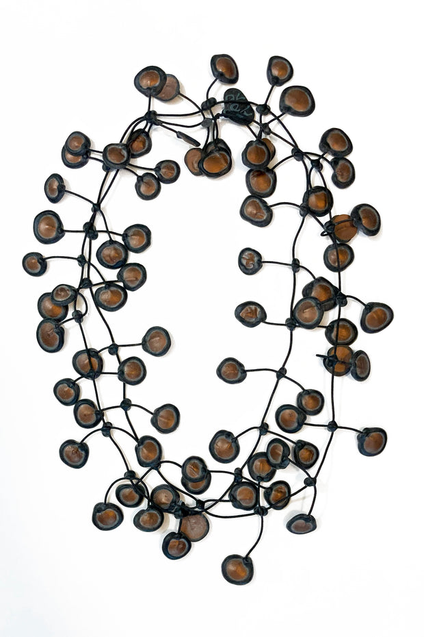 Annemieke Broenink Dubbel Dot Necklace Earth