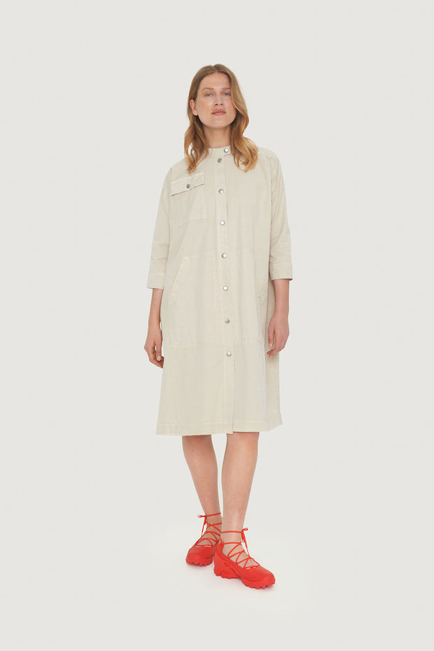 Bitte Kai Rand Wabi Shirt Dress Ivory