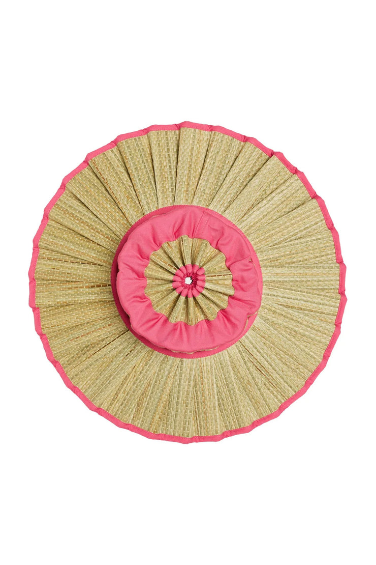 Lorna Murray Ladies Island Maxi Capri Hat Flamingo