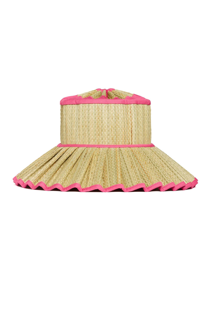 Lorna Murray Ladies Island Maxi Capri Hat Flamingo