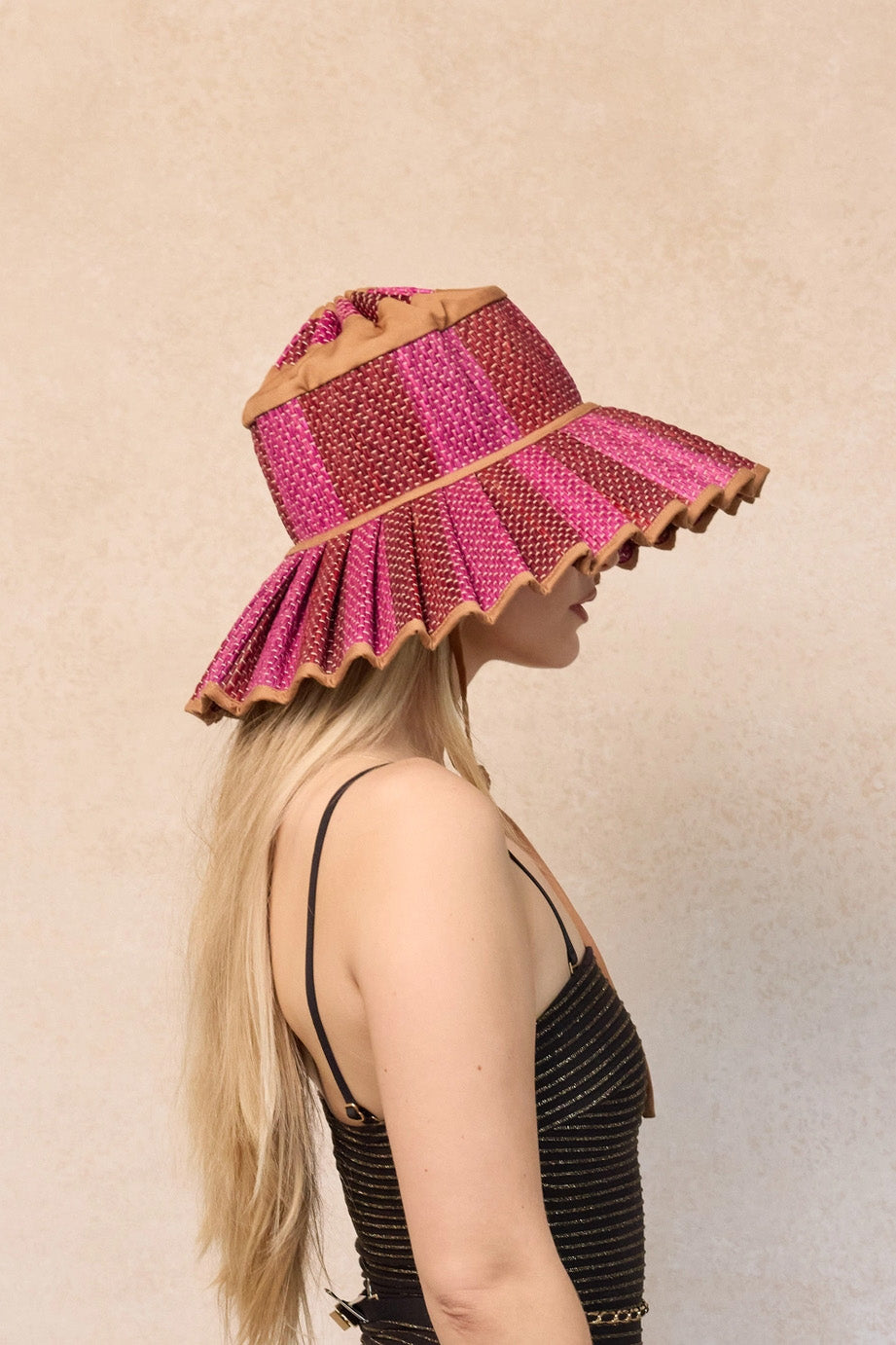 Lorna Murray x Kathy Hilton Ladies Island Maxi Capri Hat Love