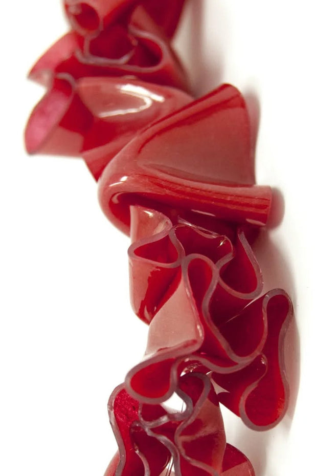 MagmaLaB Creature Ruffle Necklace Fire