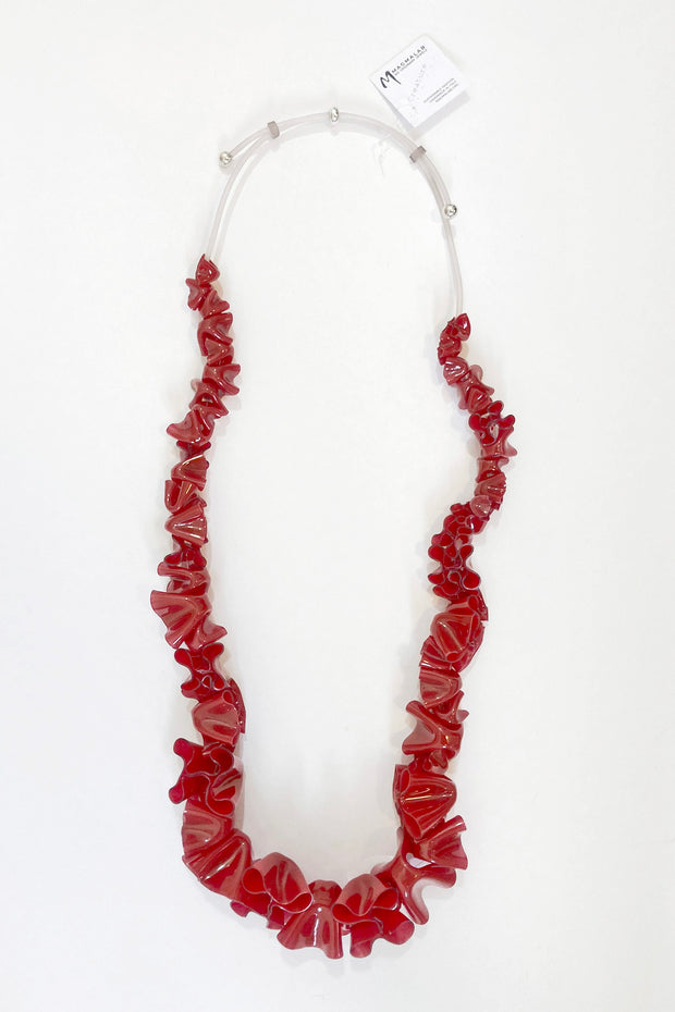 MagmaLaB Creature Ruffle Necklace Fire