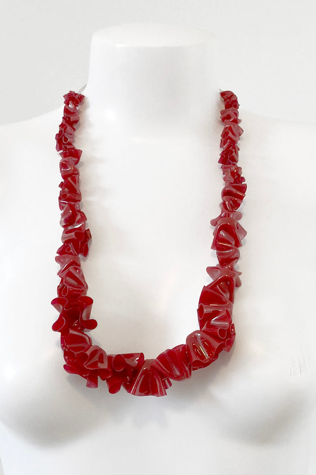 MagmaLaB Creature Ruffle Necklace Fire