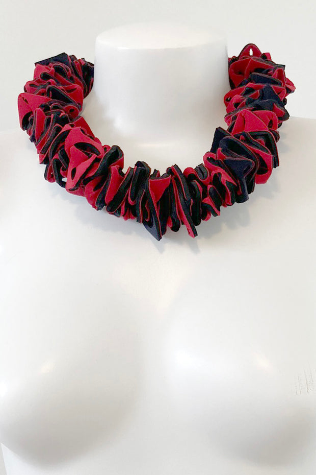 Rosalba Galati Hula Neo Folded Necklace Red