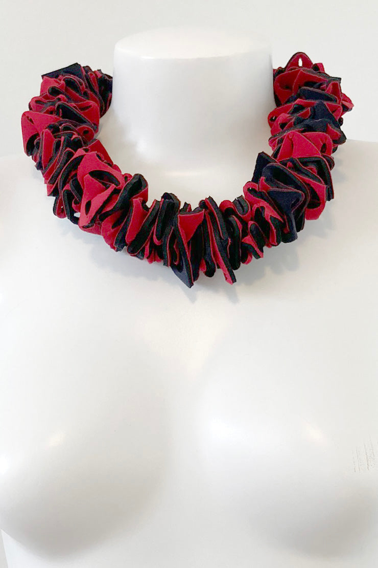 Rosalba Galati Hula Neo Folded Necklace Red