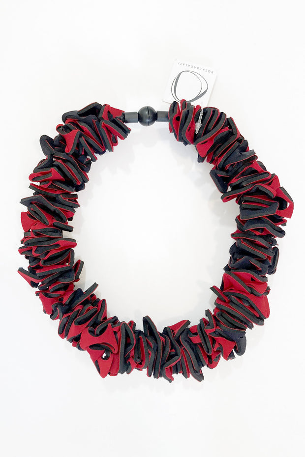 Rosalba Galati Hula Neo Folded Necklace Red