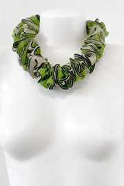 Rosalba Galati Hula Neo Folded Necklace Green