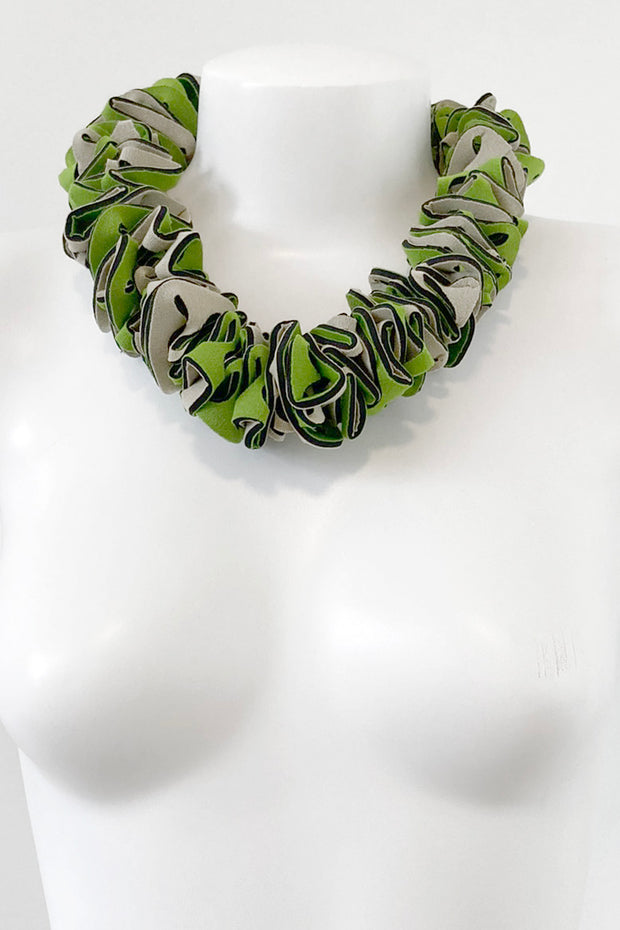 Rosalba Galati Hula Neo Folded Necklace Green
