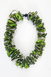 Rosalba Galati Hula Neo Folded Necklace Green