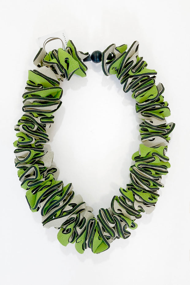 Rosalba Galati Hula Neo Folded Necklace Green
