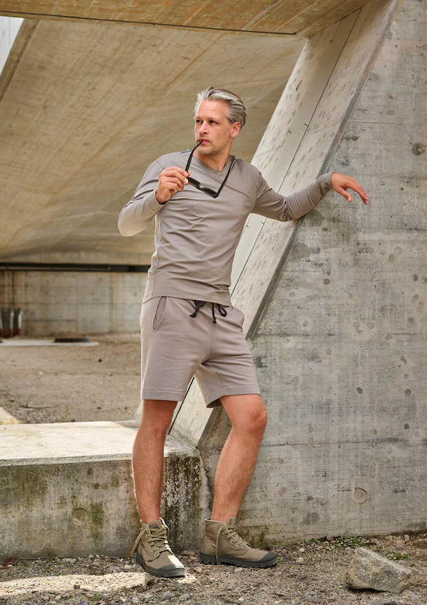 Henriette Steffensen Carl Unisex Cotton Jogging Shorts Elephant