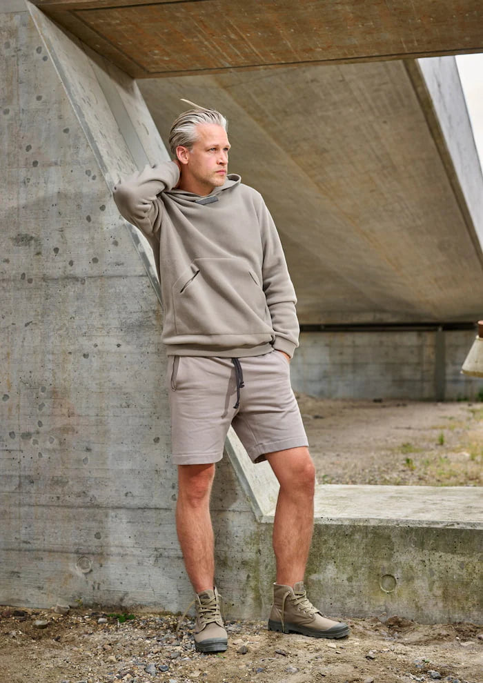 Henriette Steffensen Carl Unisex Cotton Jogging Shorts Elephant