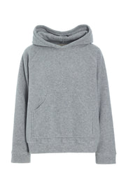 Henriette Steffensen Fleece Hoodie Light Grey | 1383