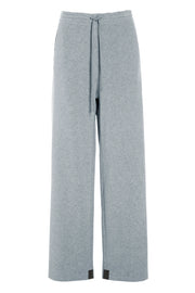 Henriette Steffensen Fleece Flare Trousers Light Grey | 2116