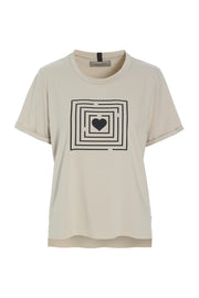 Henriette Steffensen Jersey Labyrinth Print Tee Kit | 96099