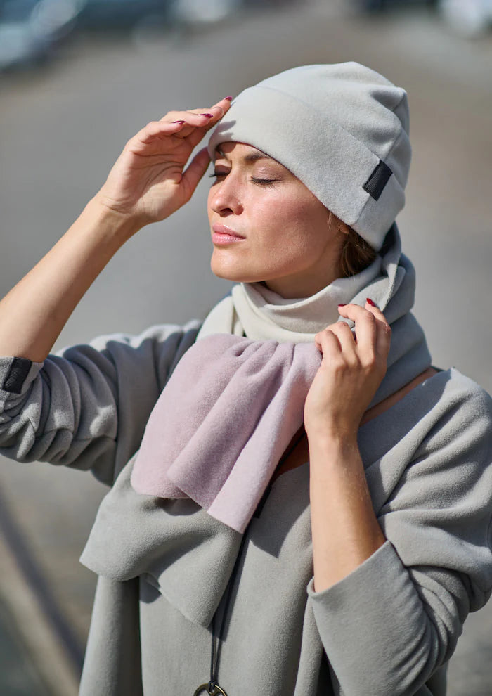 Henriette Steffensen Fleece Beanie Hat Tomato | 4071