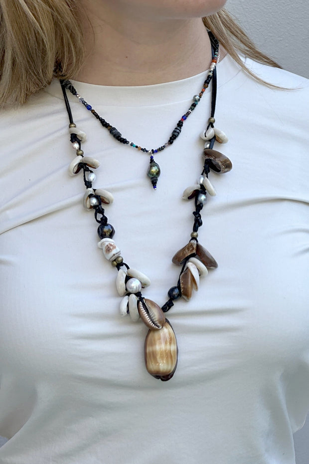 Beached Treasures Midnight Necklace