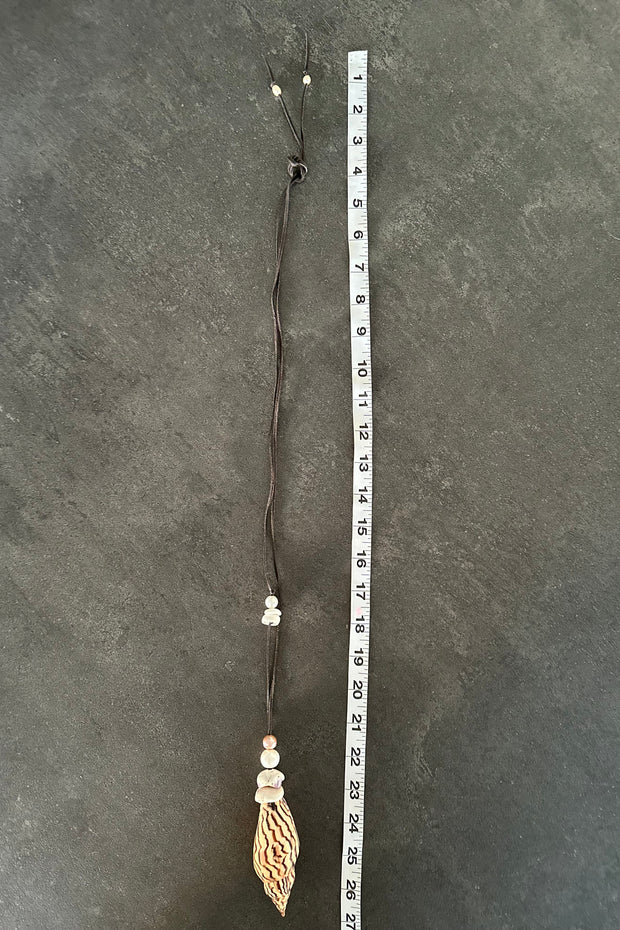 Beached Treasures Volute Shell Necklace