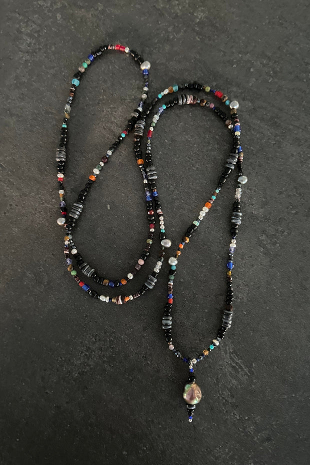 Beached Treasures Midnight Necklace