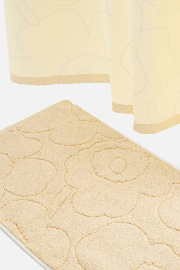 Marimekko Piirto Unikko Bathmat Straw
