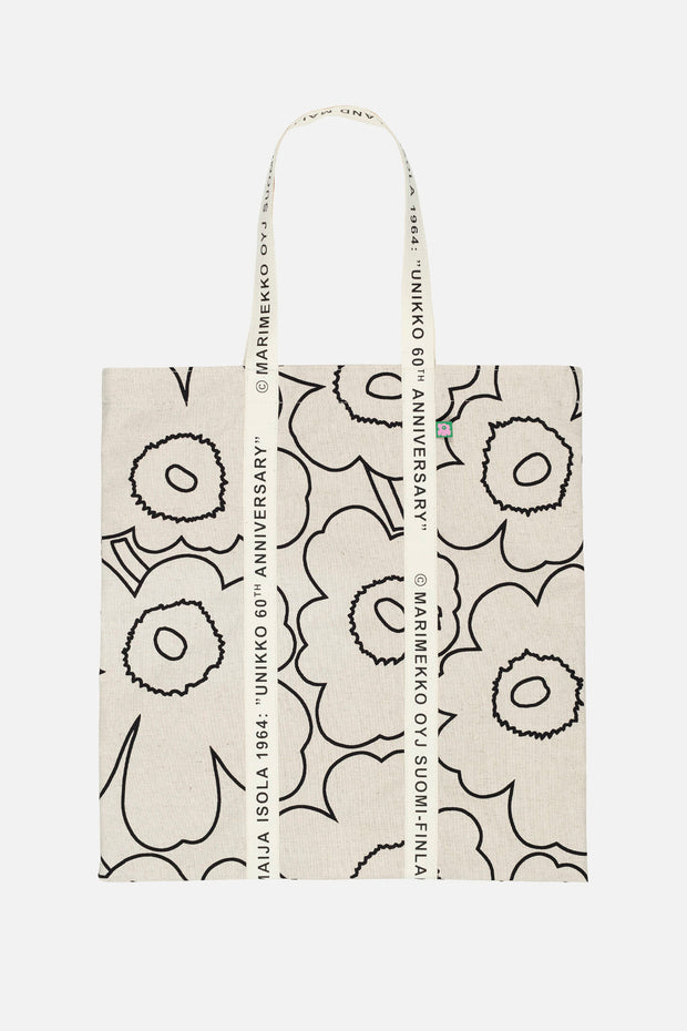 Marimekko Carrier Midi Piirto Unikko 60th Anniversary Tote Bag