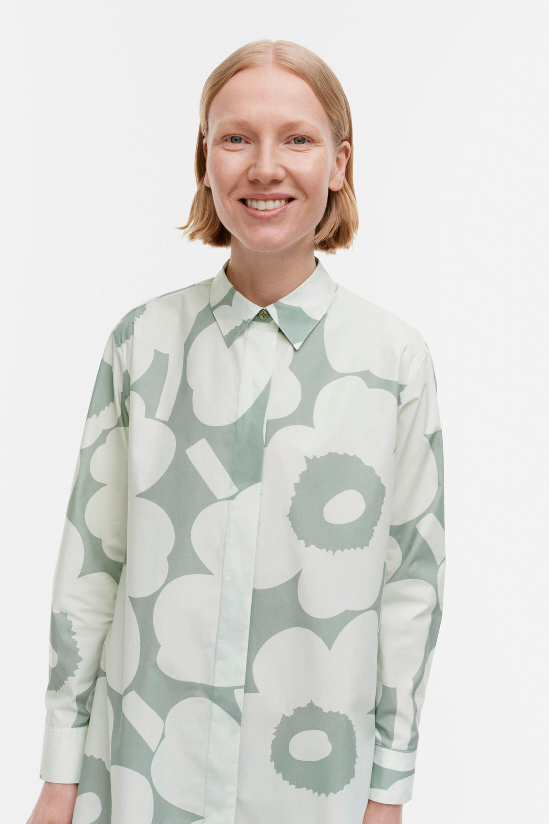marimekko runoelma unikko shirt dress Runoelma Unikko