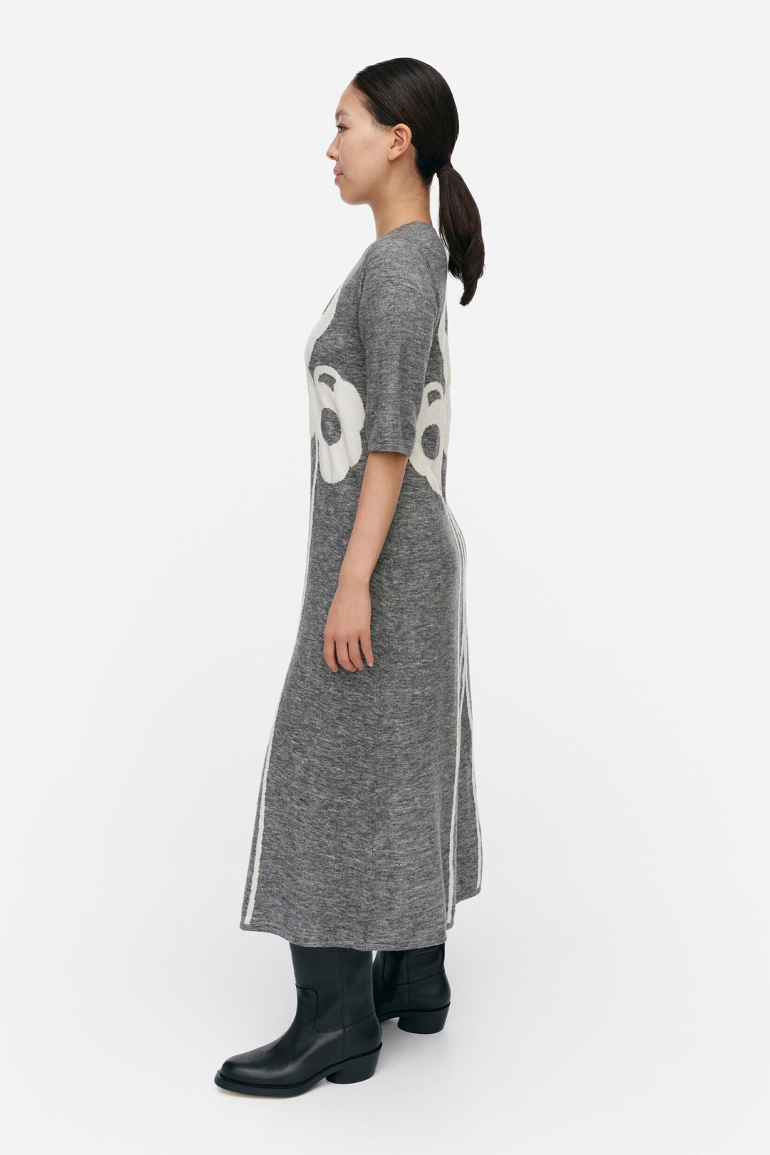 24AW■marimekko■Portti Lammet ウールブレンドニットドレス Marimekko Portti Lammet Sweater Dress – KIITOSlife