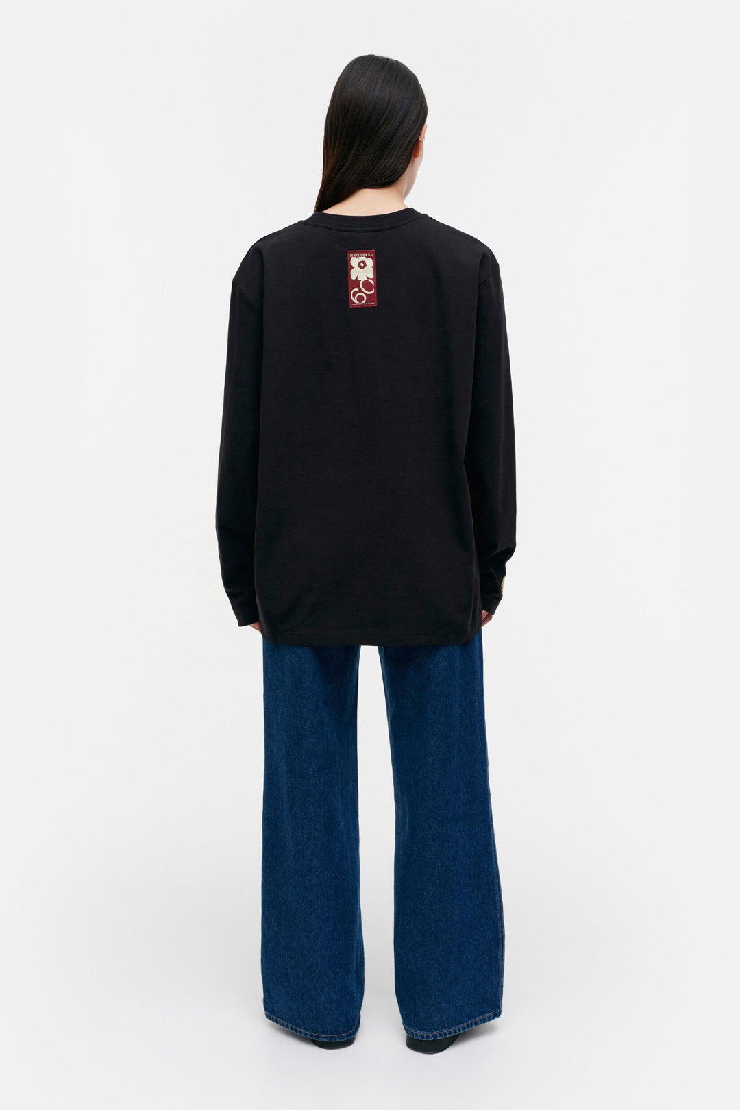 【24AW】marimekko/Biitti Unikko Tribute Placement カットソー Marimekko Bitti Unikko Tribute Placement T-Shirt – KIITOSlife