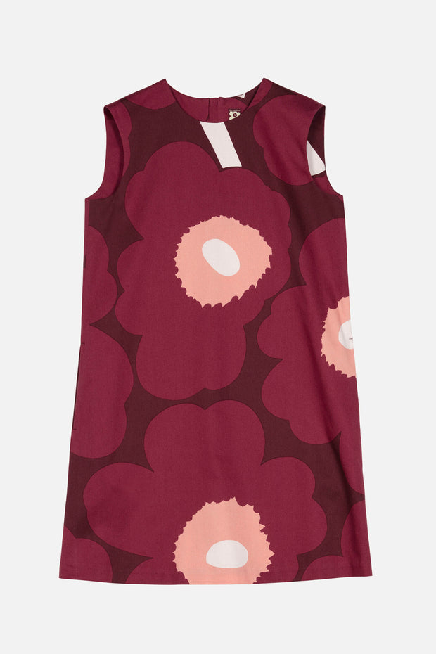 Marimekko Siluetti Unikko Sateen Dress