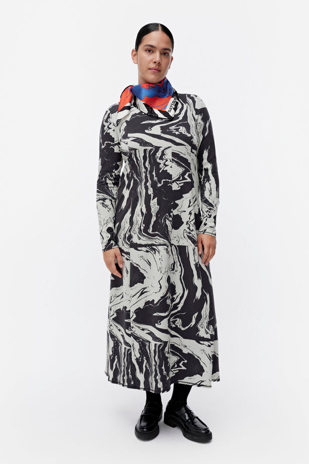 Marimekko Lumeeni Marras Jersey Dress