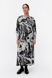 Marimekko Lumeeni Marras Jersey Dress