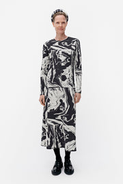 Marimekko Lumeeni Marras Jersey Dress