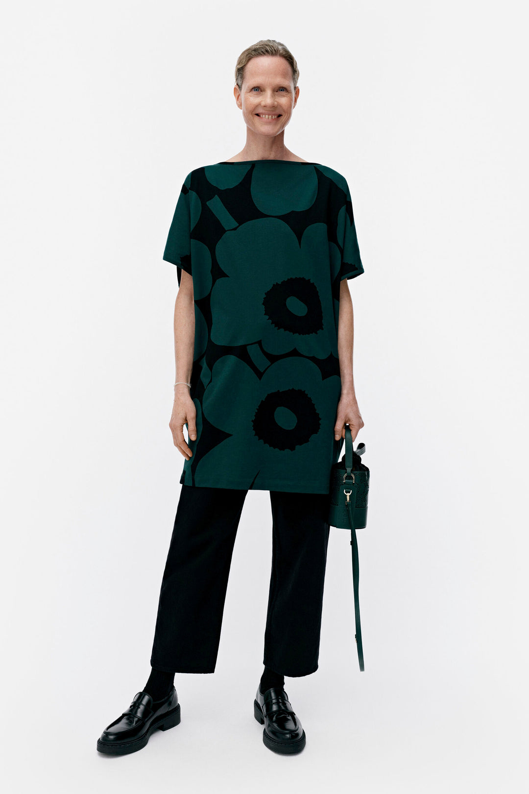 Marimekko Palisadi Unikko Jersey Tunic Dress – KIITOSlife