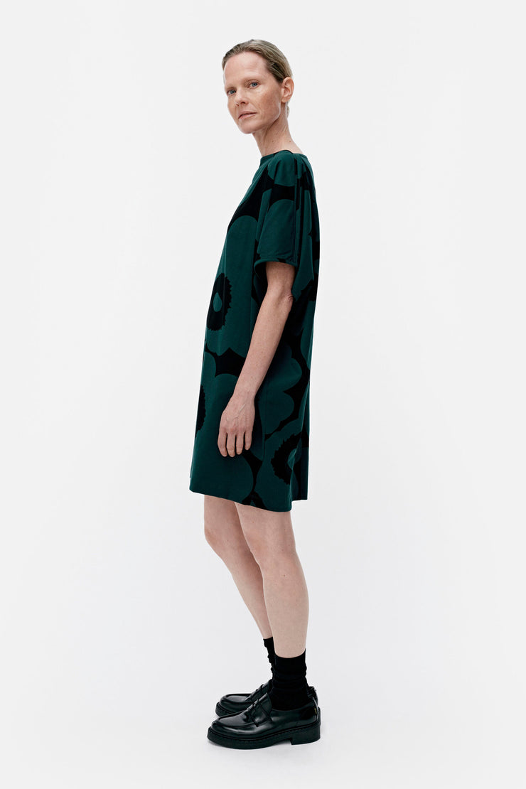 Marimekko Palisadi Unikko Jersey Tunic Dress