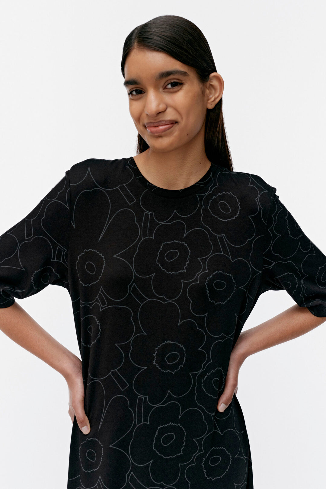 Marimekko Rento Piirto Unikko Jersey Dress – KIITOSlife