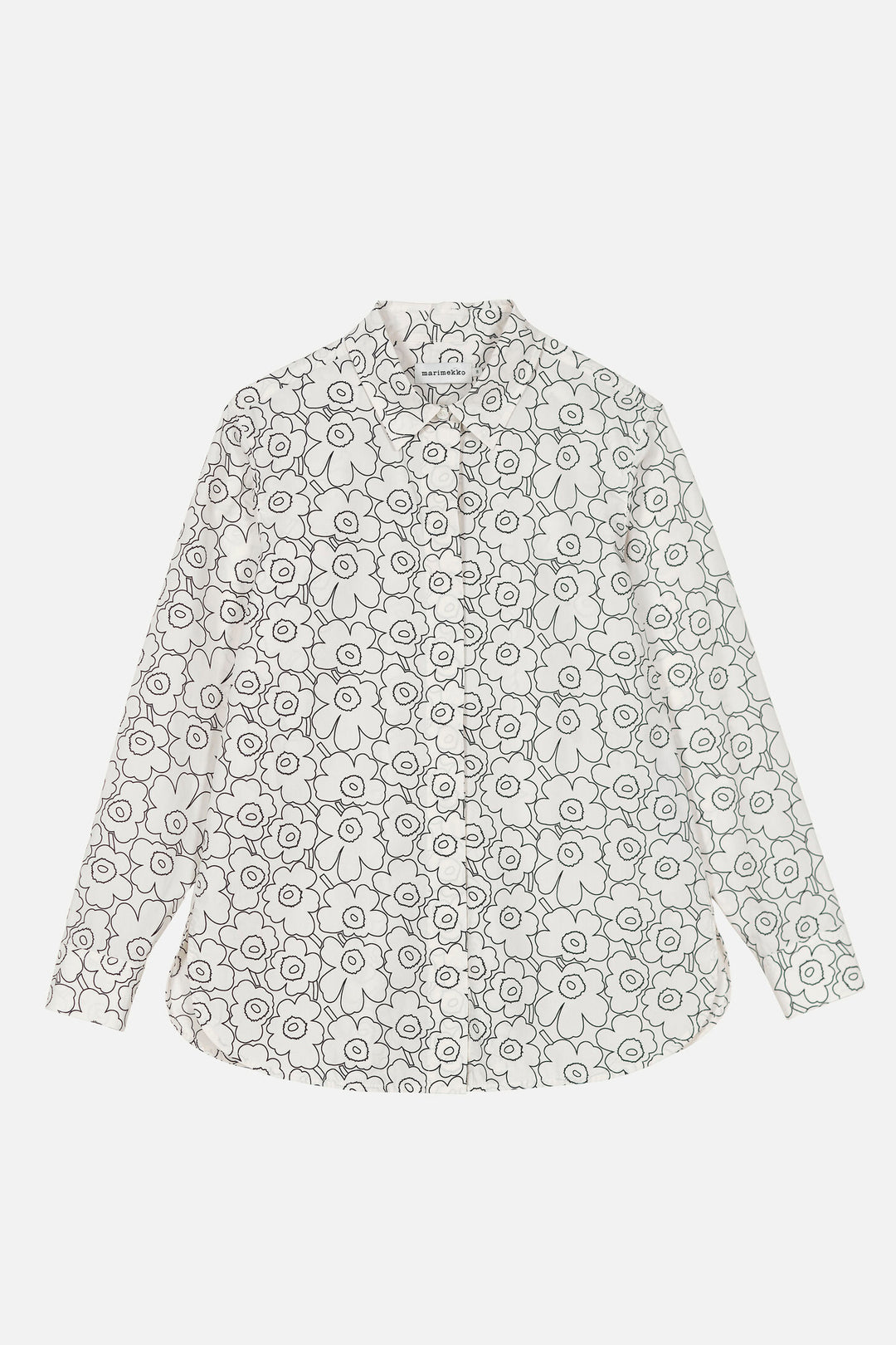 MARIMEKKO[マリメッコ] Pirto Unico Cotton Shirt One Piece Runoelma Piirto Unikko ワンピース | Maija Isola | Marimekko