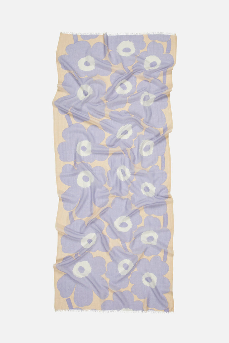 Marimekko Fiore Unikko Scarf Lilac