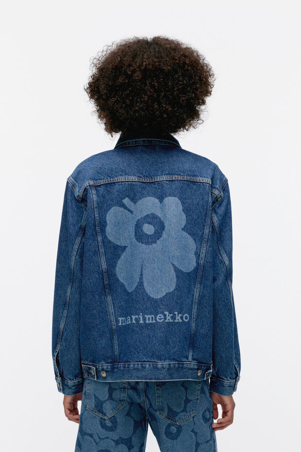 Marimekko Maridenim Murros Unikko Placement Jean Jacket