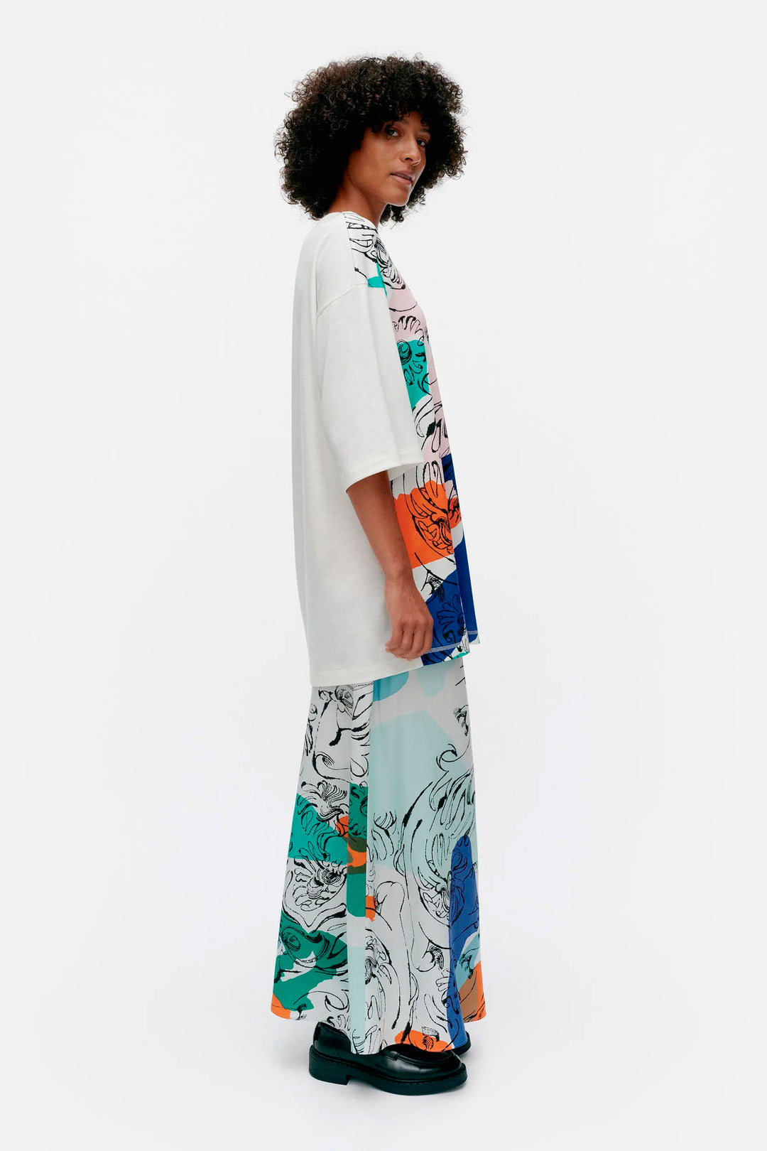 ☆ marimekko ☆ Petran Blombom Placement 136 - Tシャツ Petran Blombom Placement T-shirt | Marimekko