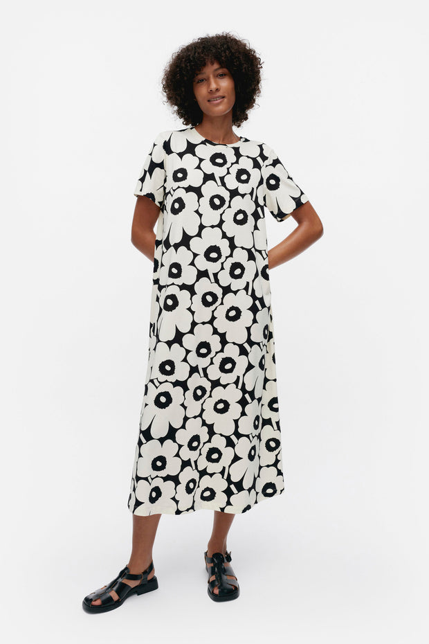 Marimekko Pisteinen Unikko Jersey Dress