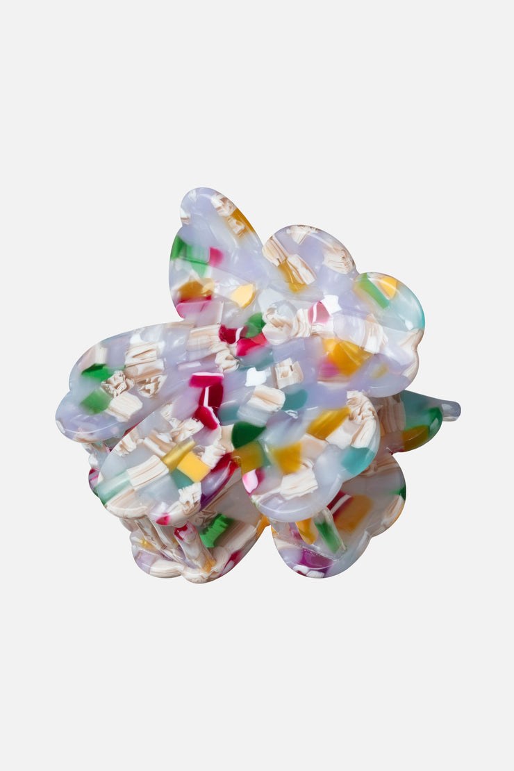Marimekko Small Unikko Hair Clip Multi Lilac