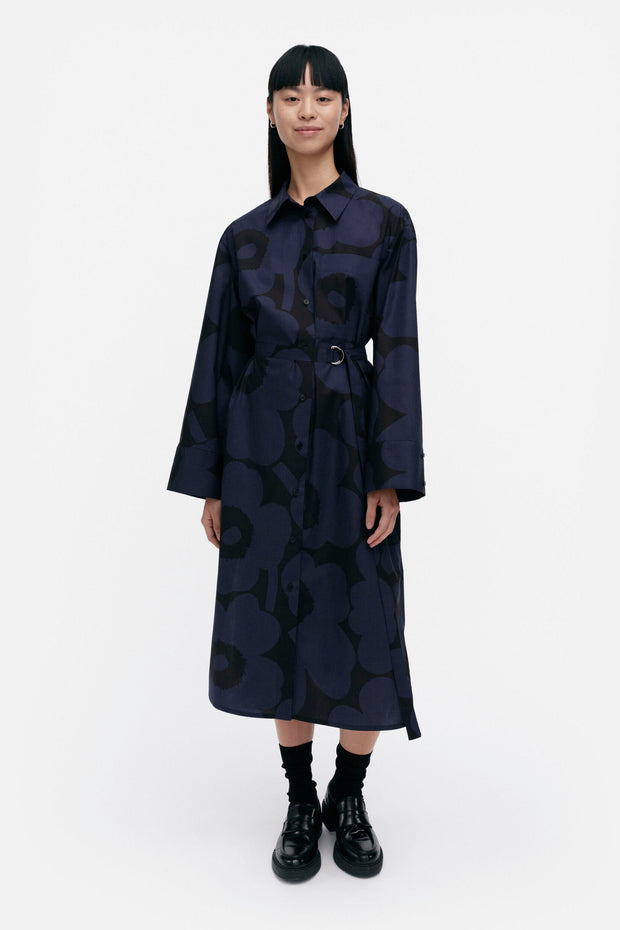 Marimekko Jälki Unikko Shirt Dress