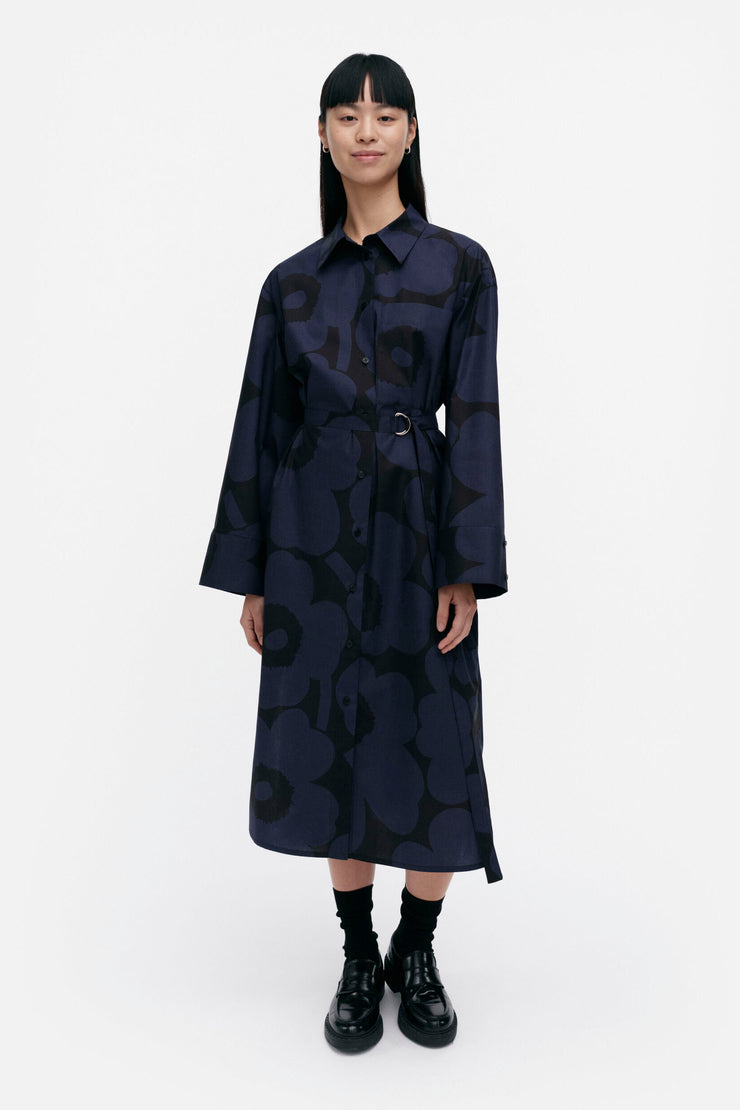 Marimekko Jälki Unikko Shirt Dress