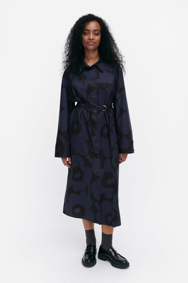 Marimekko Jälki Unikko Shirt Dress